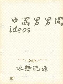 中国男男同志videos