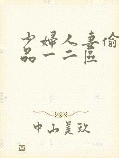 少妇人妻偷人精品一二区