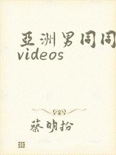 亚洲男同同性恋videos