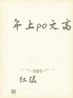 年上po文高h