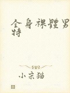 全身裸体男人模特