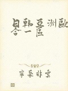 日韩亚洲欧美综合一区