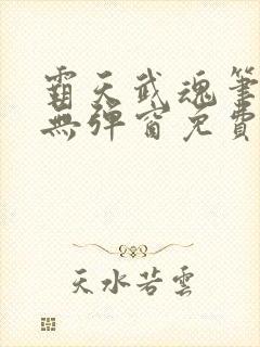 霸天武魂笔趣阁无弹窗免费阅读