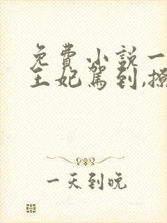 免费小说一娇娇王妃驾到,撩的王爷脸红心跳