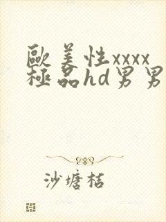 欧美性xxxx极品hd男男野战封面