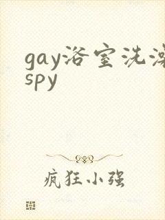 gay浴室洗澡spy封面