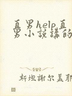直男help直男小说讲的什么