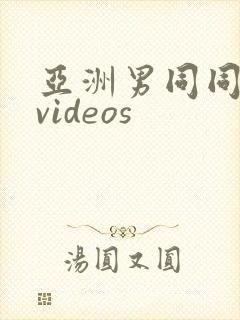 亚洲男同同性恋videos