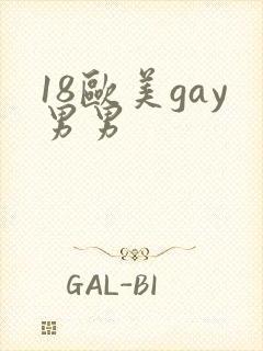 18欧美gay男男