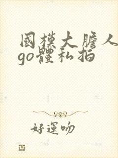 国模大胆人gogo体私拍封面