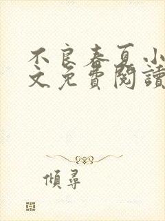 不良春夏小说全文免费阅读最新章节