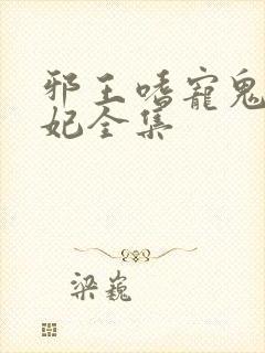 邪王嗜宠鬼医狂妃全集封面