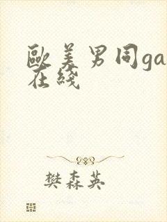 欧美男同gay在线