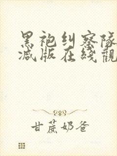 黑袍纠察队无删减版在线观看