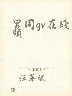 男同gv在线视频封面