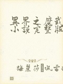 异界之魔武流氓小说完整版封面