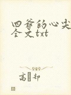 四爷的心尖宠妃全文txt