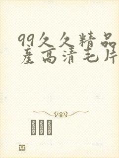 99久久精品国产高清毛片