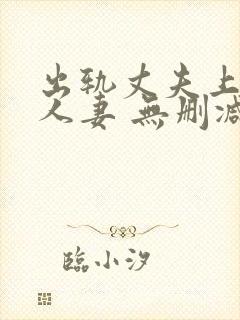 出轨丈夫上司的人妻 无删减封面