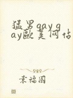 猛男gay gay欧美网站
