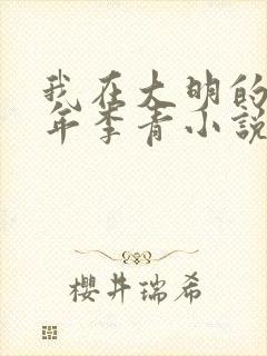 我在大明的那些年李青小说免费阅读