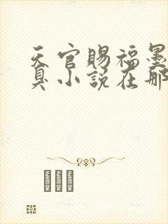 天官赐福墨香铜臭小说在那里更新封面