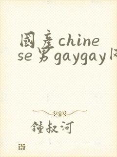 国产chinese男gaygay网站