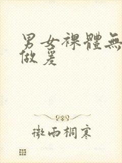 男女裸体无遮挡做爰