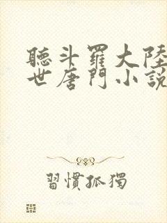 听斗罗大陆2绝世唐门小说