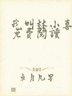 我叫林小喜全文免费阅读