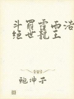 斗罗霍雨浩双穿绝世龙王