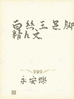 白丝玉足脚交榨精h文