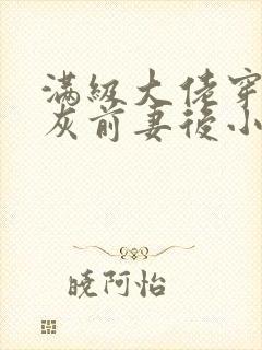 满级大佬穿成炮灰前妻后小说