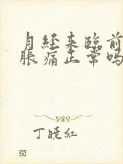 月经来临前乳房胀痛正常吗