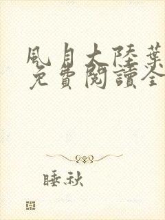 风月大陆叶天龙免费阅读全文封面