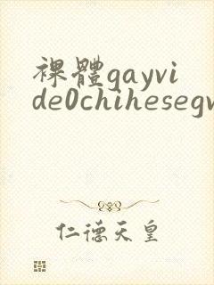 裸体gayvide0chihesegv封面