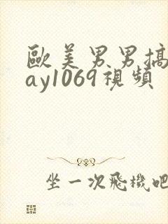 欧美男男搞基gay1069视频