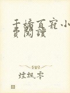 千娇百宠小说免费阅读封面