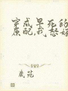 穿成早死的炮灰原配,我怒嫁反派 吕颂梨封面