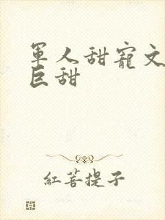 军人甜宠文推荐巨甜