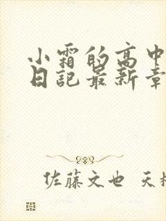 小霜的高中成长日记最新章节封面