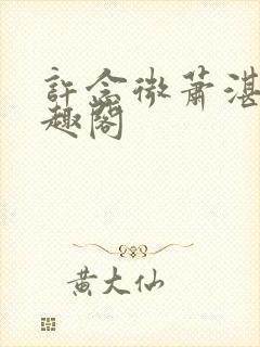 许念微萧湛明笔趣阁