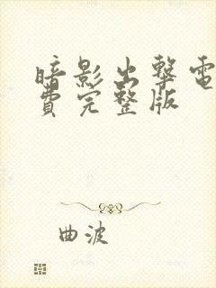 暗影出击电影免费完整版封面