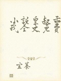 小说皇叔乖乖宠我全文免费阅读