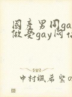 国产男同gay做受gay网站