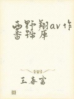 西野翔av作品番号库