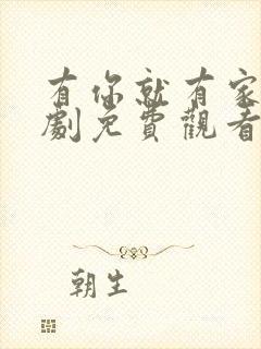 有你就有家电视剧免费观看全集封面