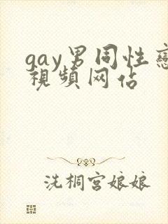 gay男同性恋视频网站