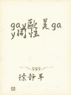gay欧美gay同性