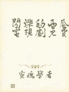 闪烁的西瓜韩剧电视剧免费观看封面